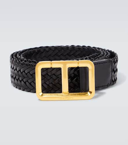 Tom Ford T woven leather belt - Tom Ford - Modalova