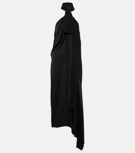 Vestido midi de crepé con lazada - Givenchy - Modalova
