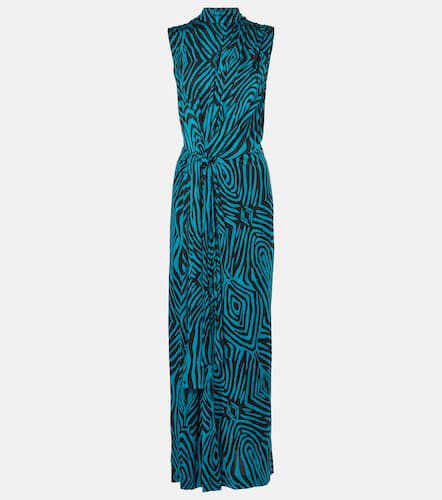 Geri zebra-print jersey maxi dress - Diane von Furstenberg - Modalova