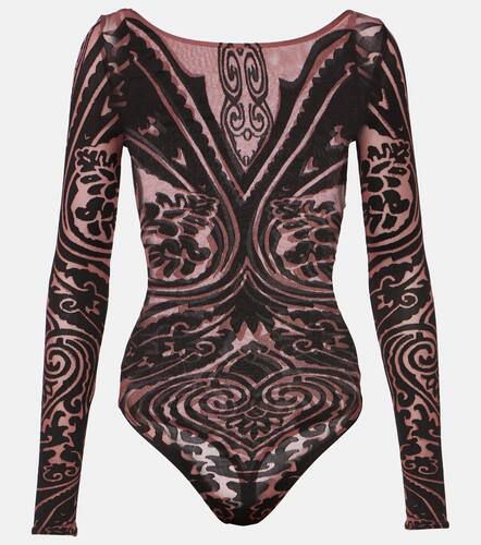 X Etro Tattoo paisley bodysuit - Wolford - Modalova