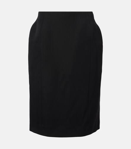 Falda midi Hourglass de lana - Balenciaga - Modalova