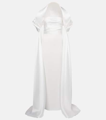 Vera satin bustier gown - Solace London - Modalova