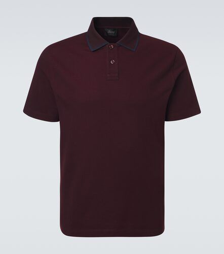 Brioni Polo in piqué di cotone - Brioni - Modalova