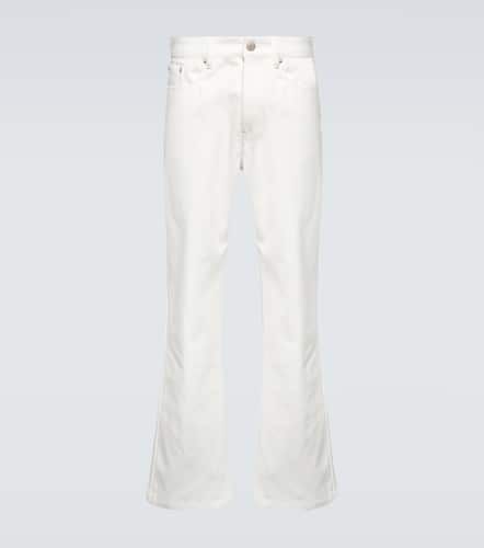 High-Rise Straight Jeans aus Baumwoll-Twill - Ami Paris - Modalova