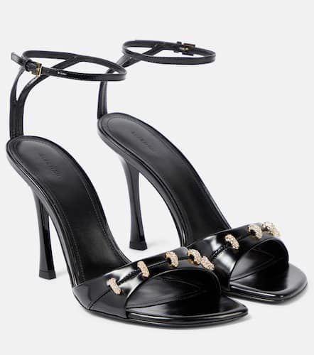 Stitch embellished leather sandals - Givenchy - Modalova