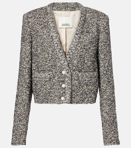 Blazer cropped Gwendoline in tweed - Isabel Marant - Modalova