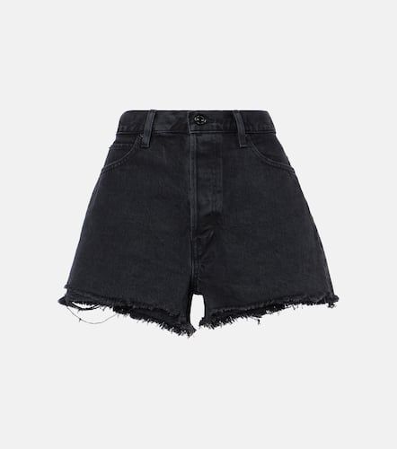 Frame Shorts di jeans con frange - Frame - Modalova