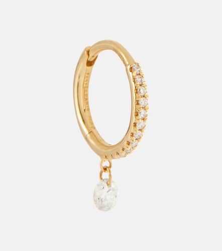 Persée Einzelner Ohrring Mini aus 18kt Gelbgold mit Diamanten - Persee - Modalova