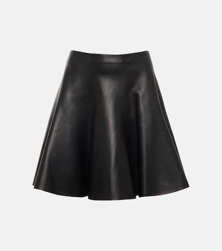 AlaÃ¯a Leather miniskirt - Alaia - Modalova