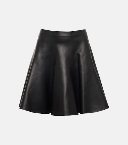 Alaia Leather miniskirt - Alaia - Modalova