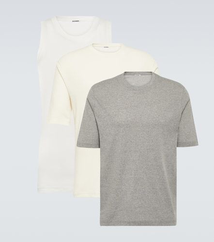 Set aus Top und zwei T-Shirts aus Baumwolle - Jil Sander - Modalova