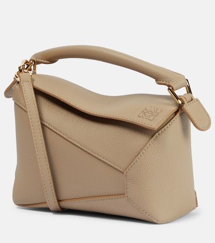 Puzzle Edge Mini leather top-handle bag - Loewe - Modalova