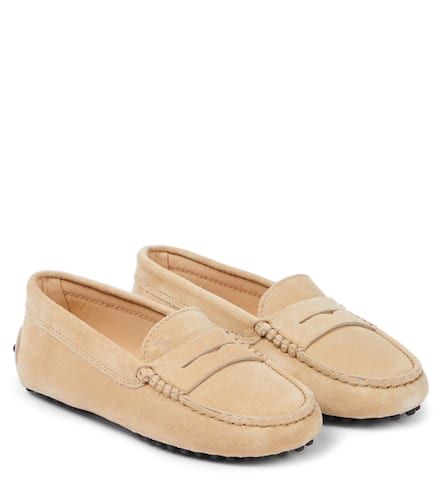 Mocasines Gommino de ante - Tod's Junior - Modalova