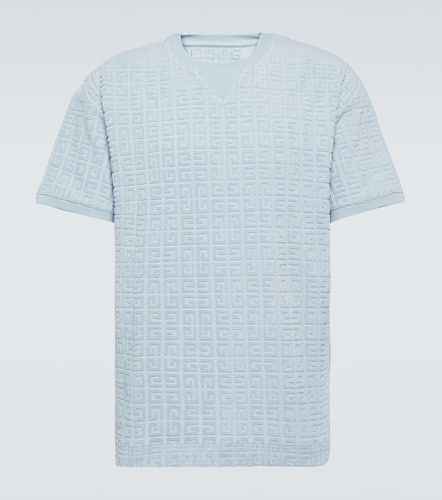 G cotton-blend terry jacquard T-shirt - Givenchy - Modalova