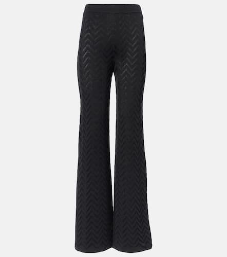 Weite High-Rise-Hose aus einem Baumwollgemisch - Missoni - Modalova