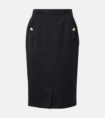 Virgin wool pencil skirt - Alessandra Rich - Modalova