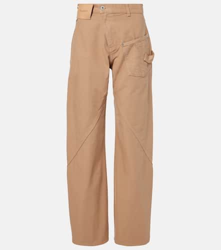 Pantalon ample Twisted en laine - JW Anderson - Modalova