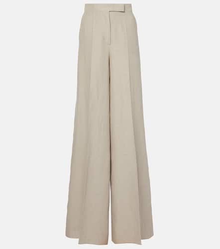 Weite High-Rise-Hose Sequoia aus Leinen - Max Mara - Modalova