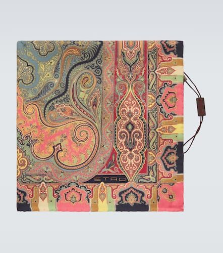 Etro Pañuelo de seda estampado - Etro - Modalova