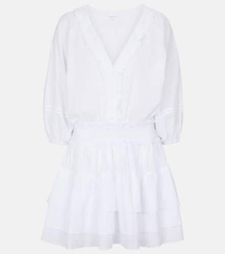 Vestido corto Ariel de algodón - Poupette St Barth - Modalova