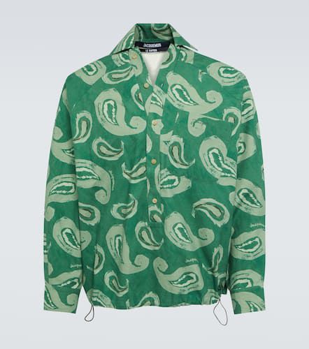 La Chemise Simon paisley cotton shirt - Jacquemus - Modalova