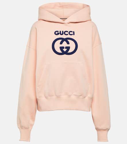 Hoodie Interlocking G aus Baumwoll-Jersey - Gucci - Modalova