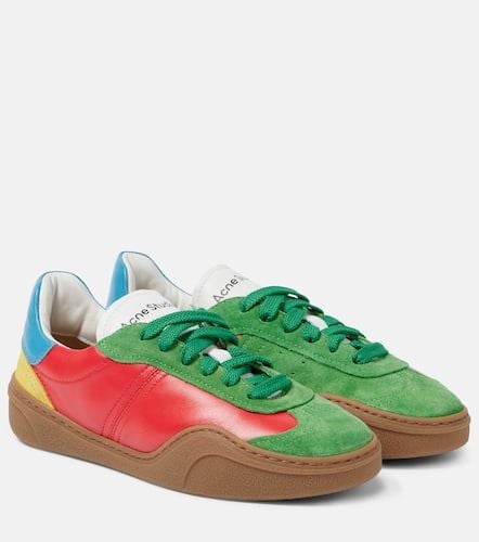 Sneakers Bars aus Leder und Veloursleder - Acne Studios - Modalova