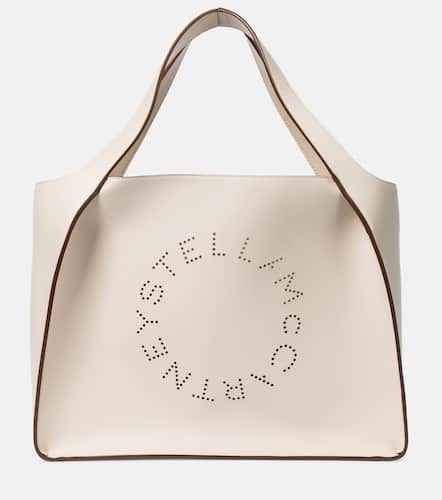Shopper Stella Logo aus Lederimitat - Stella McCartney - Modalova