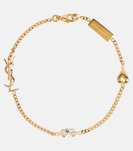 Opyum Heart charm bracelet - Saint Laurent - Modalova
