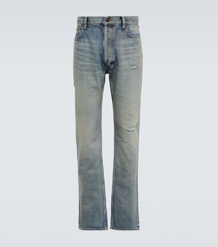 Deconstructed straight-leg jeans - Saint Laurent - Modalova