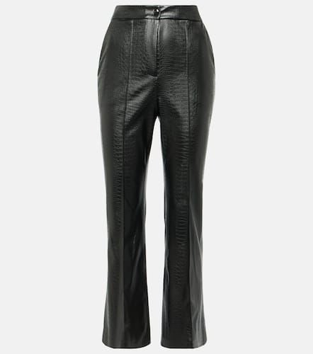 Queva faux leather flared pants - Max Mara - Modalova