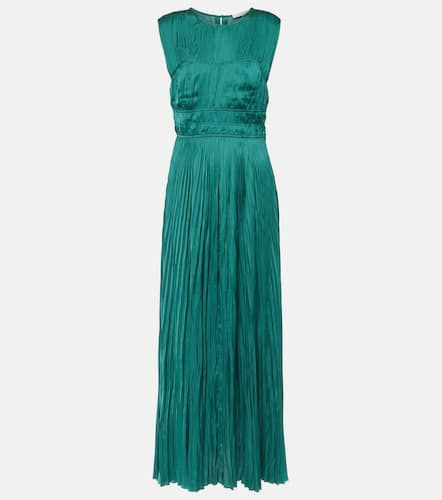 Delia pleated satin gown - Ulla Johnson - Modalova