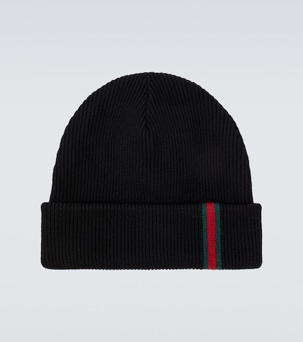 Gucci Web Stripe wool beanie - Gucci - Modalova