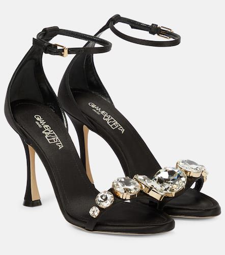 Diamond Clash embellished sandals - Giambattista Valli - Modalova