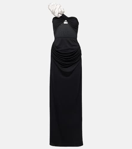 Ruffled cutout one-shoulder gown - Magda Butrym - Modalova