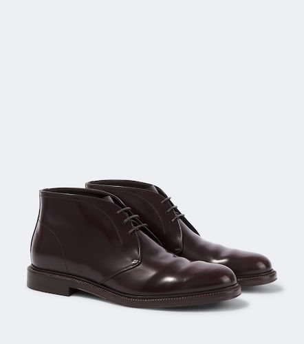 Leather ankle boots - Brunello Cucinelli - Modalova