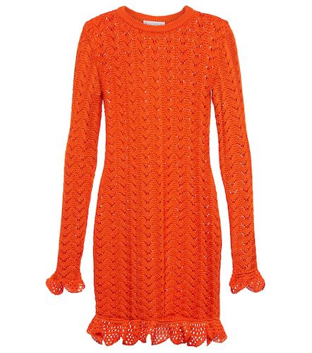 Open-knit cotton minidress - JW Anderson - Modalova