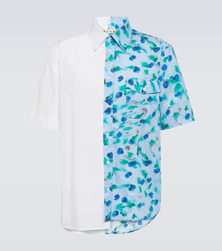 Camisa bowling de algodón floral - Marni - Modalova