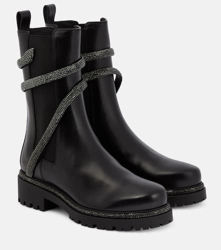 Chelsea leather ankle boots - Rene Caovilla - Modalova
