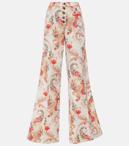 Etro Paisley high-rise flared jeans - Etro - Modalova