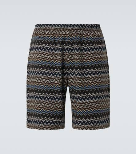 Bermudas de algodón en zigzag - Missoni - Modalova