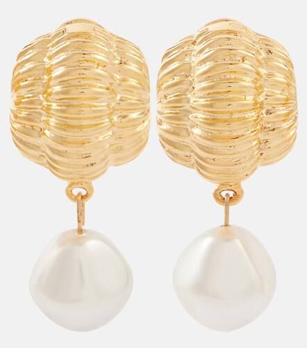 Asha faux pearls -plated earrings - Jennifer Behr - Modalova