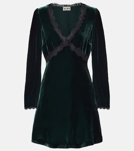 Vestido corto Macie de terciopelo - Rixo - Modalova
