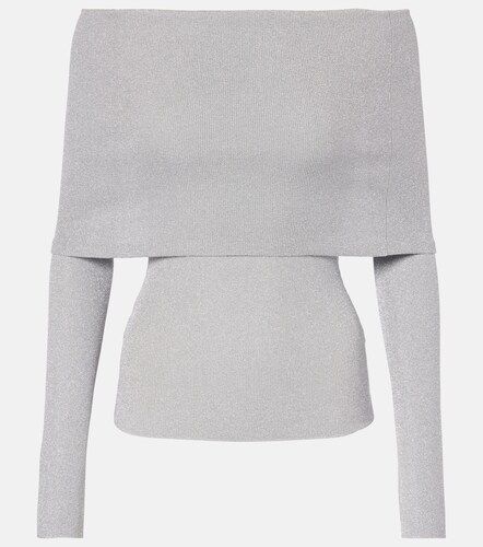 Galvan Top Corte off-shoulder - Galvan - Modalova