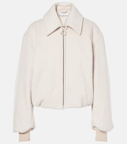 Wool-blend bomber jacket - Acne Studios - Modalova