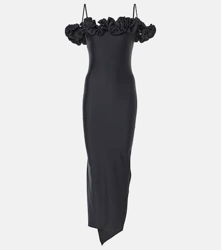 Floral-appliquÃ© jersey gown - Coperni - Modalova