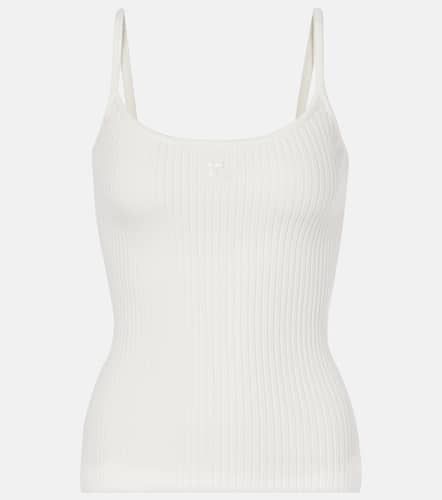 CourrÃ¨ges Reedition ribbed-knit top - Courreges - Modalova