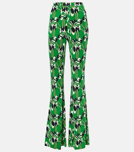 Pantalones flared Brooklyn estampado - Diane von Furstenberg - Modalova