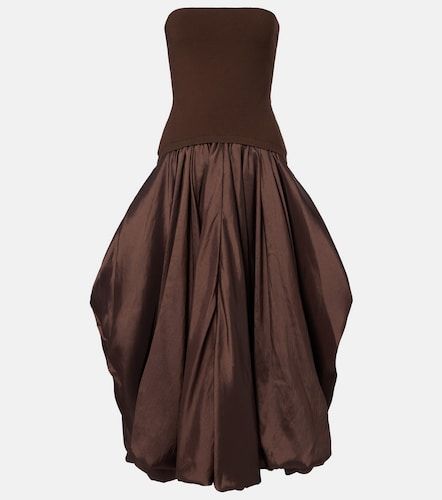 Vestido midi Izzy de tafetán - Simkhai - Modalova
