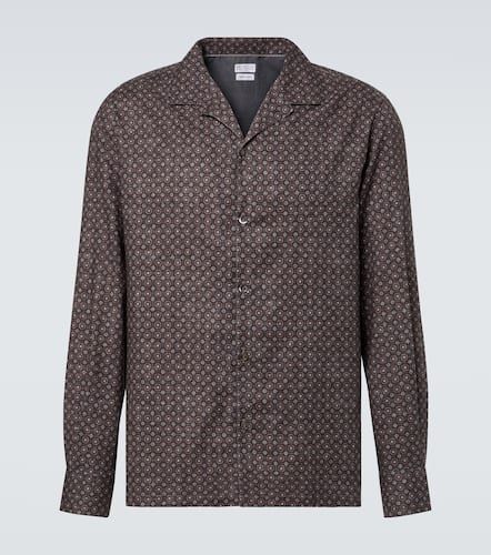 Camisa de algodón estampada - Brunello Cucinelli - Modalova